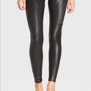 New with tags. Spanx Moto leggings